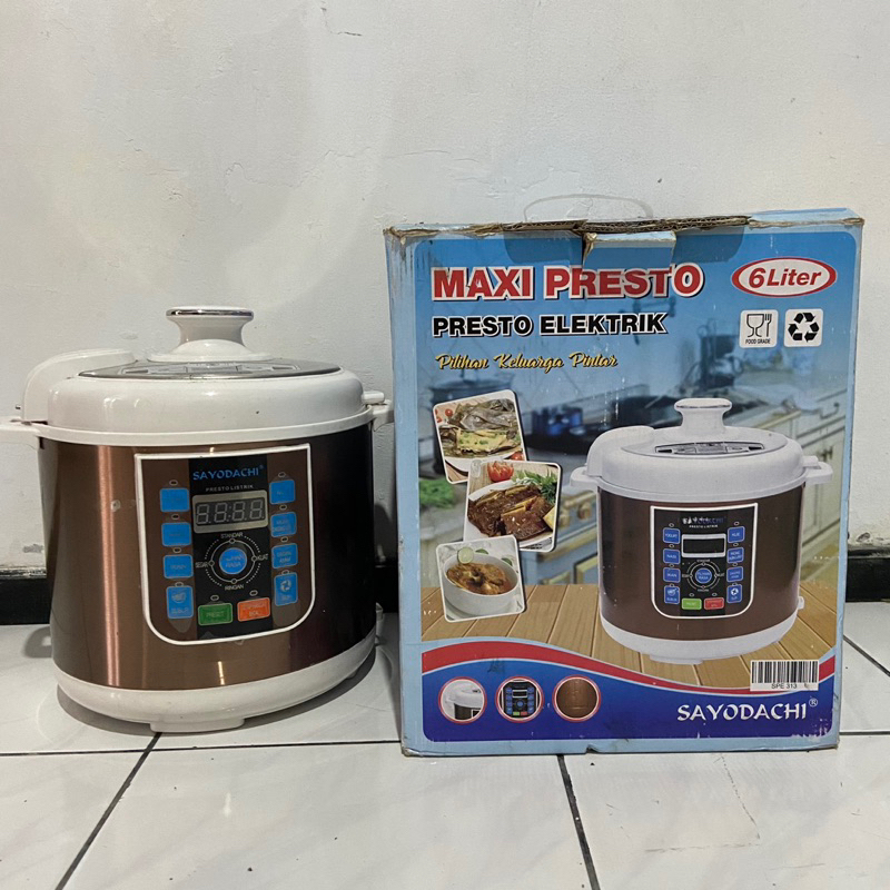 Sayodachi electric pressure cooker hotsell
