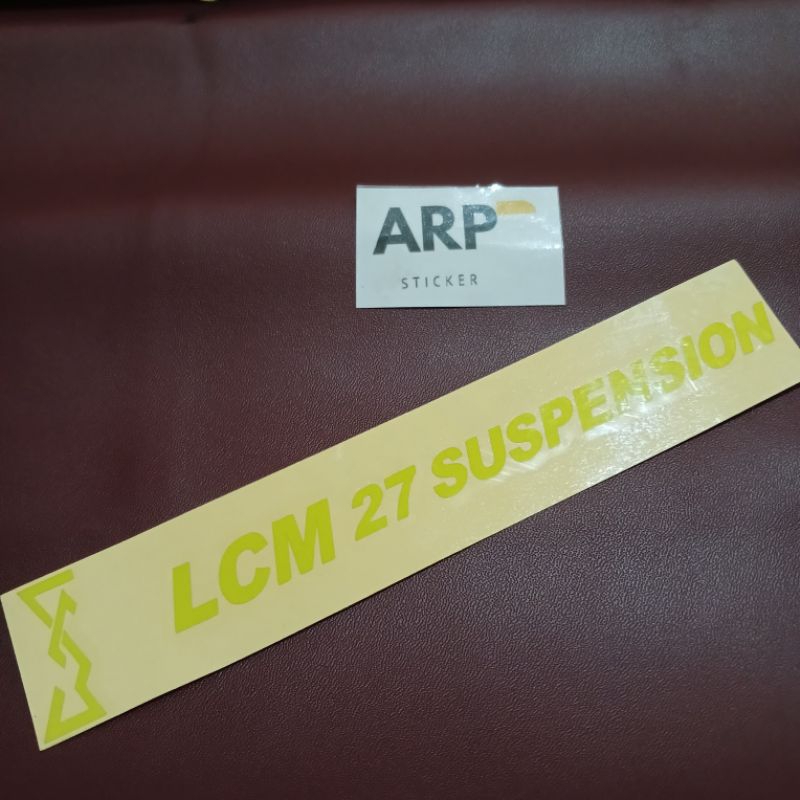 Jual STICKER STICKER SHOCK LCM 27 SUSPENSION CUTTING | Shopee Indonesia