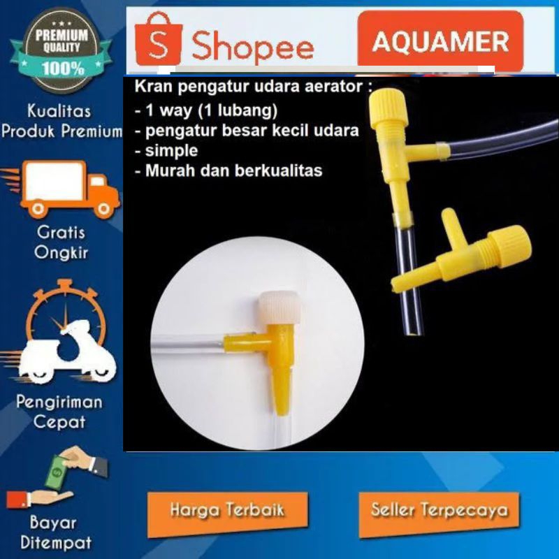 Jual Kran Selang Aerator Akuarium Keran Selang Aerator Aquarium Aquacspe Kran Aerasi Shopee