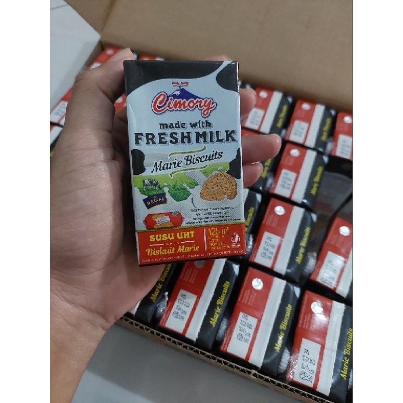 Jual Susu Cimory Uht Fresh Milk 125 Ml 1 Dus Karton Isi 40 Pcs