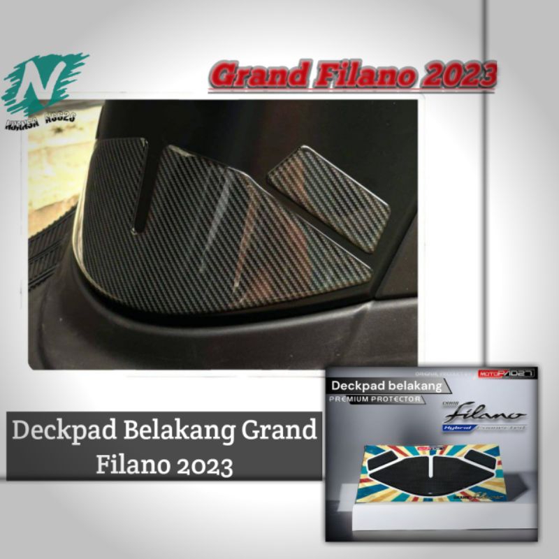 Jual Sticker Grand Filano Deckpad Belakang Grand Filano Resin Timbul Premium Shopee