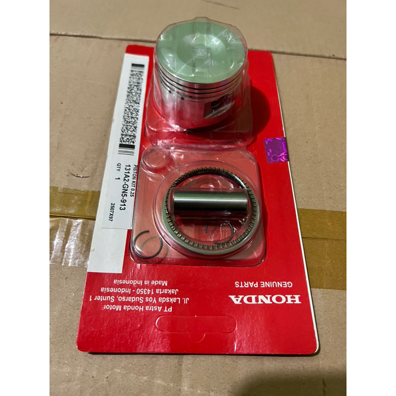 Jual Piston kit Beat Scoopy Spacy Karbu KVY 0.25 Shopee Indonesia