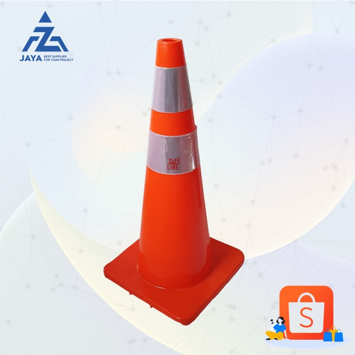 Jual Traffic Cone Rubber Cone/ Kerucut Pembatas Jalan | Shopee Indonesia