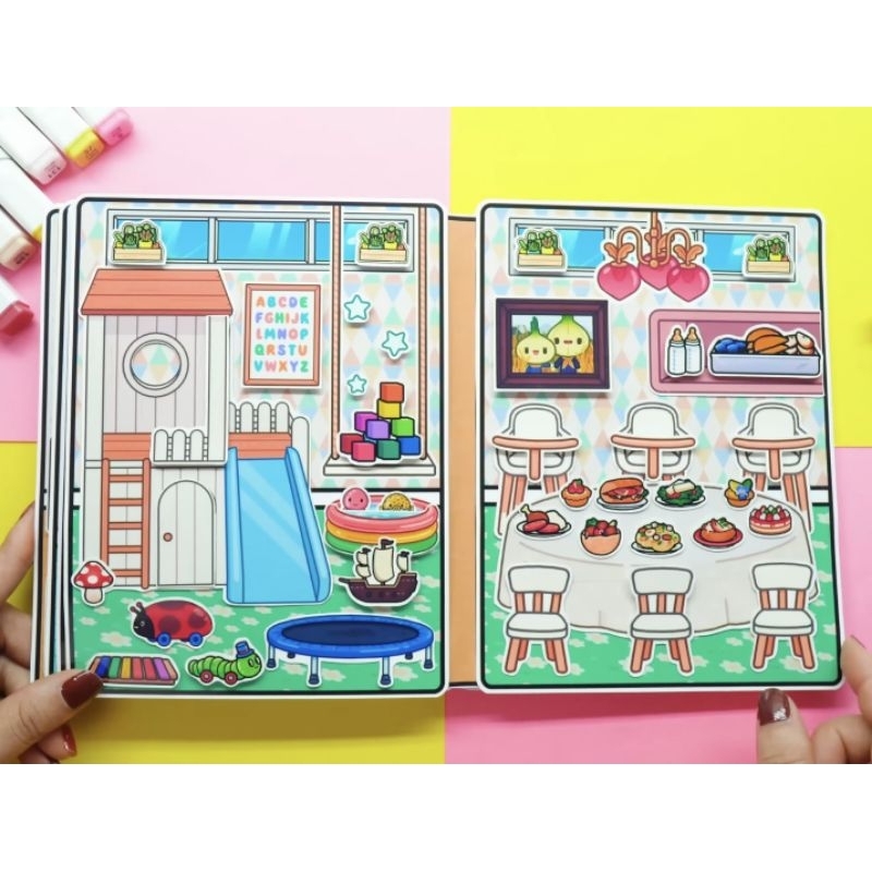 Jual TOCA BOCA WORLD BOOK NURSERY ABC / BUKU TOCA BOCA / EDUKASI ANAK