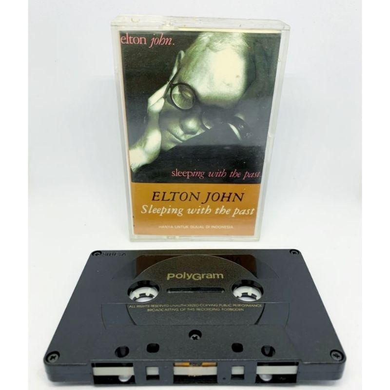 Jual Kaset Pita Elton John - Sleeping With The Past | Shopee Indonesia