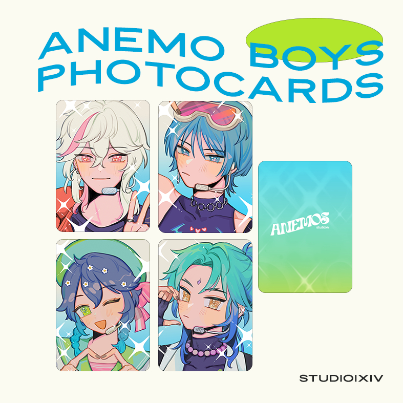 Jual ANEMO BOYS Genshin Impact photocard | Shopee Indonesia