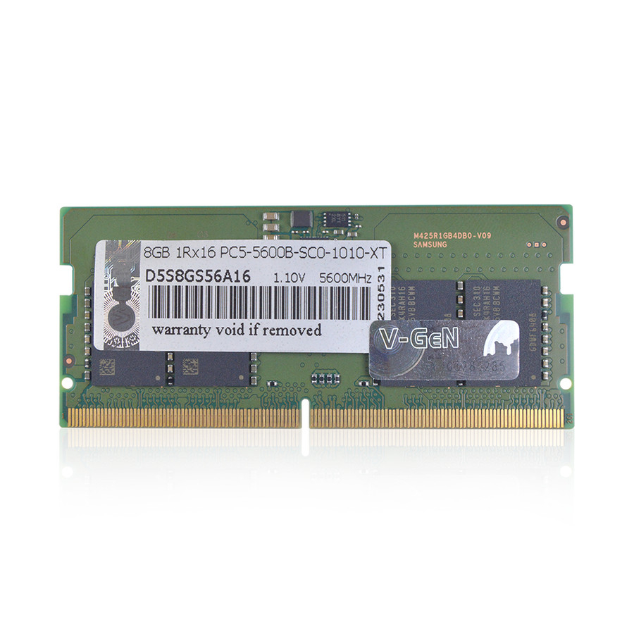 Jual RAM DDR5 Sodimm V-GeN Platinum 8GB PC44800/5600Mhz Memory Laptop ...