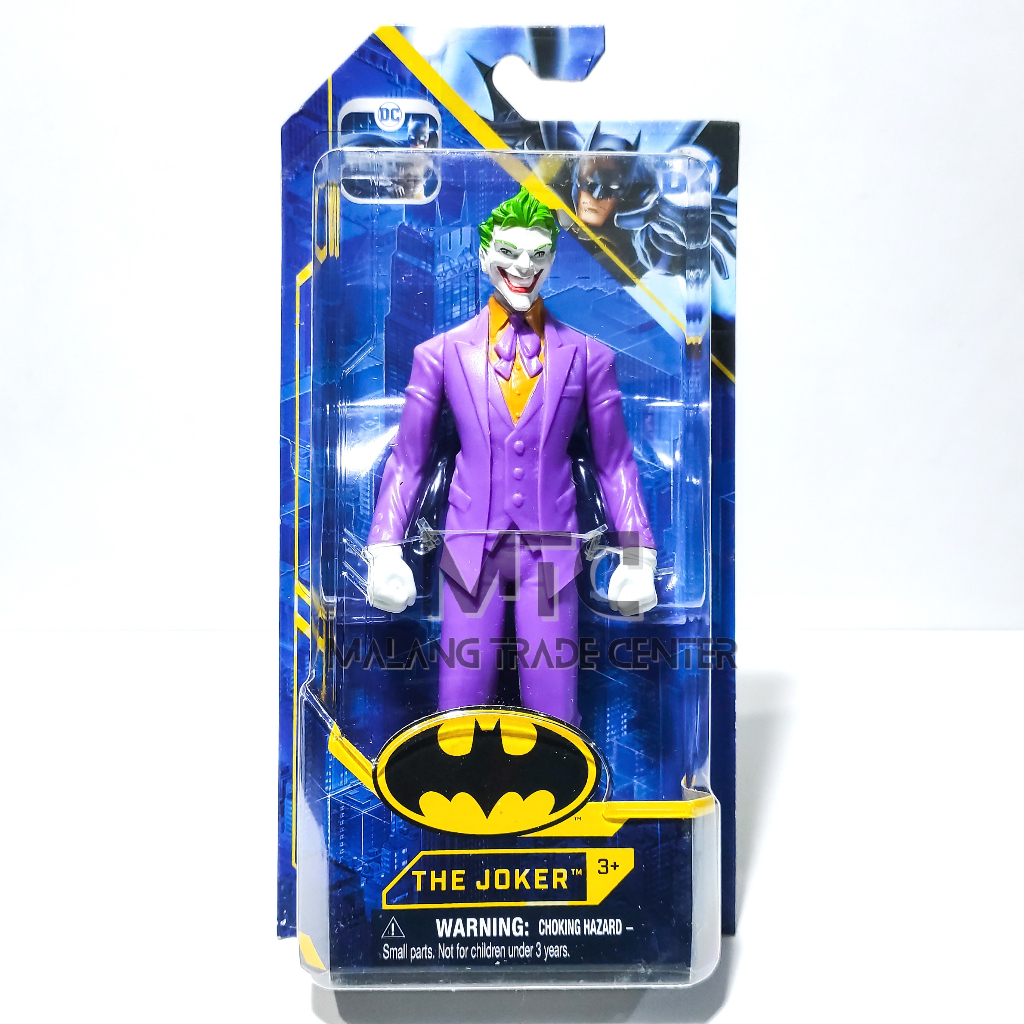Action Figure BATMAN SUPERMAN THE JOKER NIGHT WING DC Original Spin Master  Inch