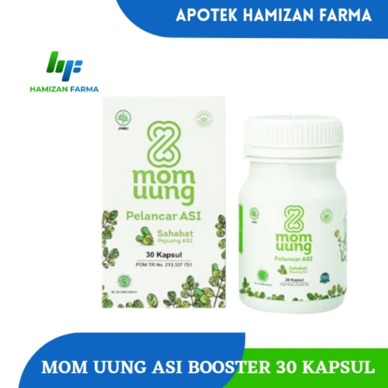 Jual MOM UUNG PELANCAR ASI 30 KAPSUL/ MOM UUNG ASI BOOSTER 30 KAPSUL