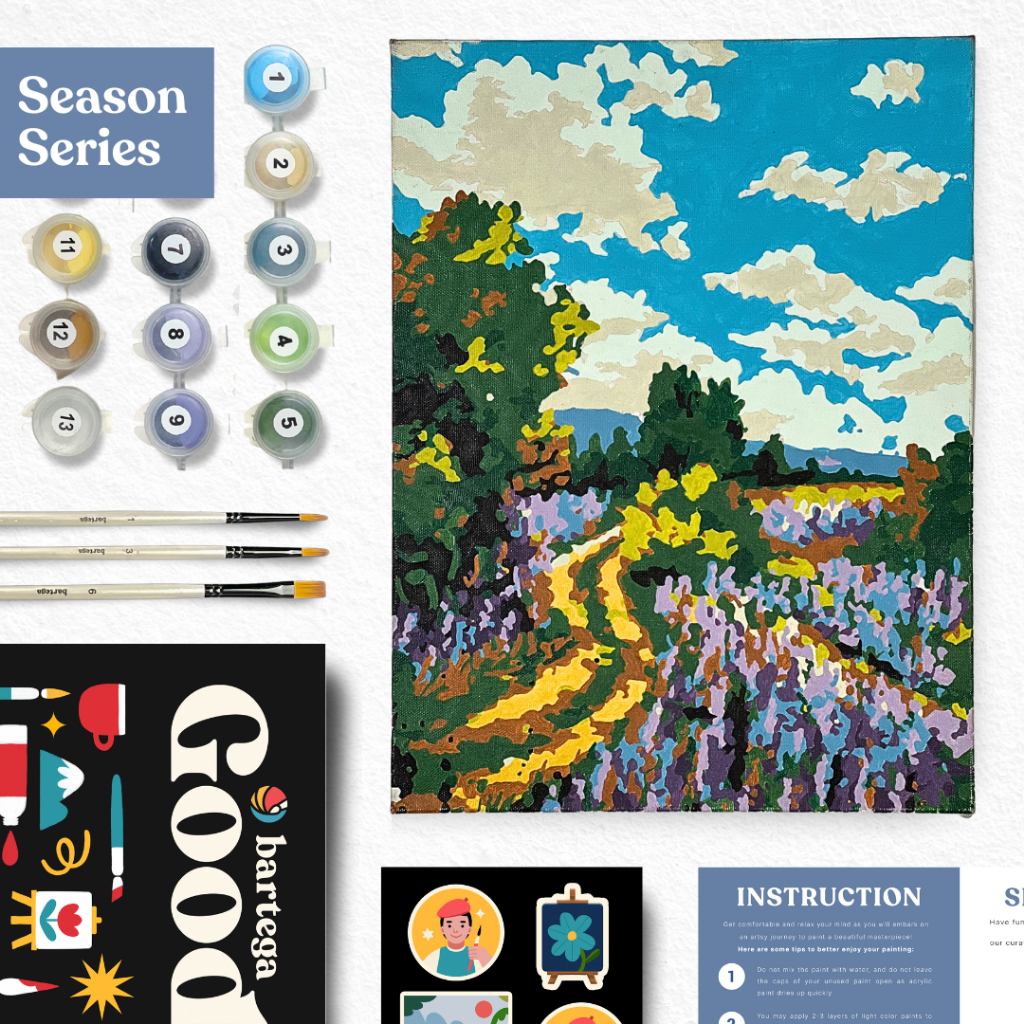 Jual Paint By Number - Spring Time (Season Series) | Shopee Indonesia