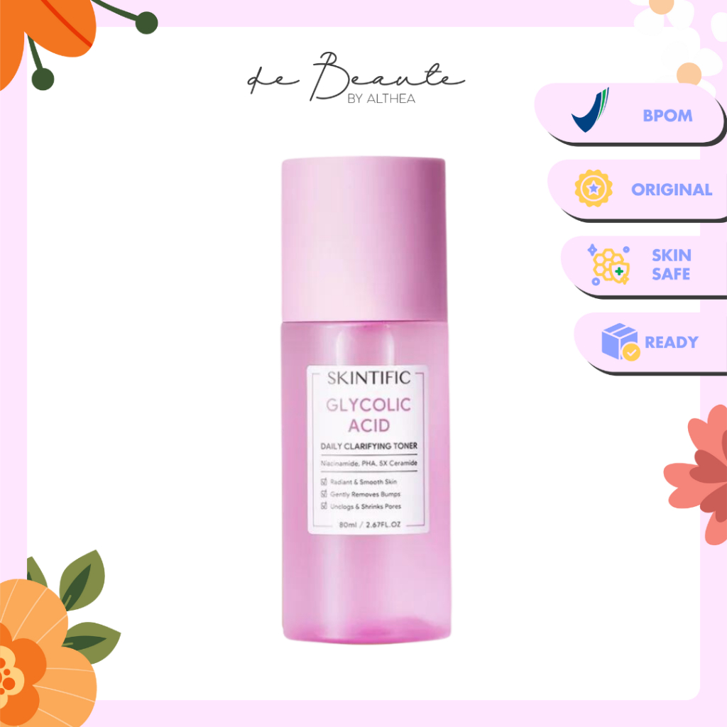 Jual [BPOM] Skintific Glycolic Acid Daily Clarifying Toner 80ml