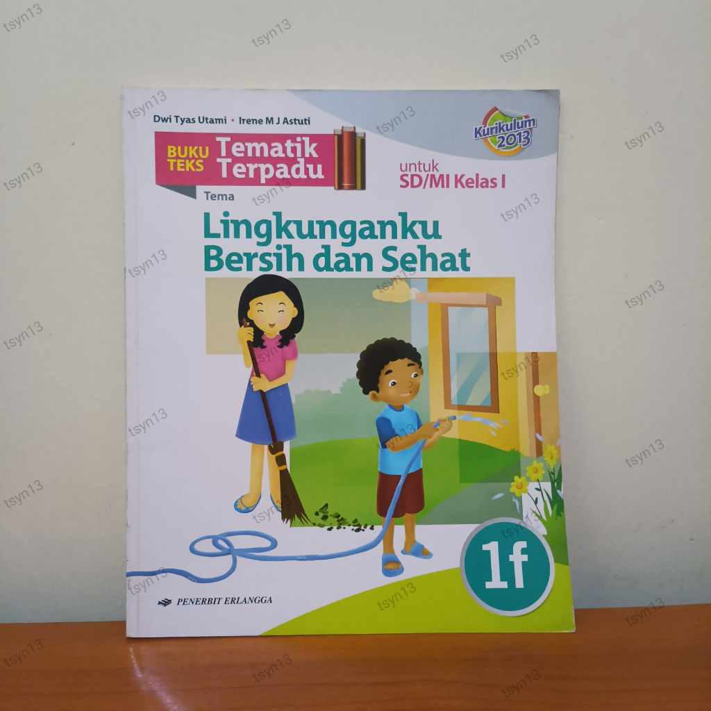 Jual Tematik terpadu buku sekolah kelas 1 SD/MI k13 edisi revisi ...
