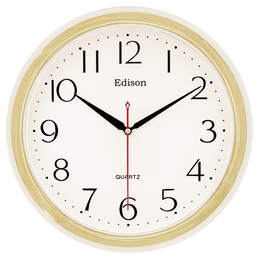 Jual Jam Dinding EDISON EDW-20 T23 Minimalis Design | Shopee Indonesia