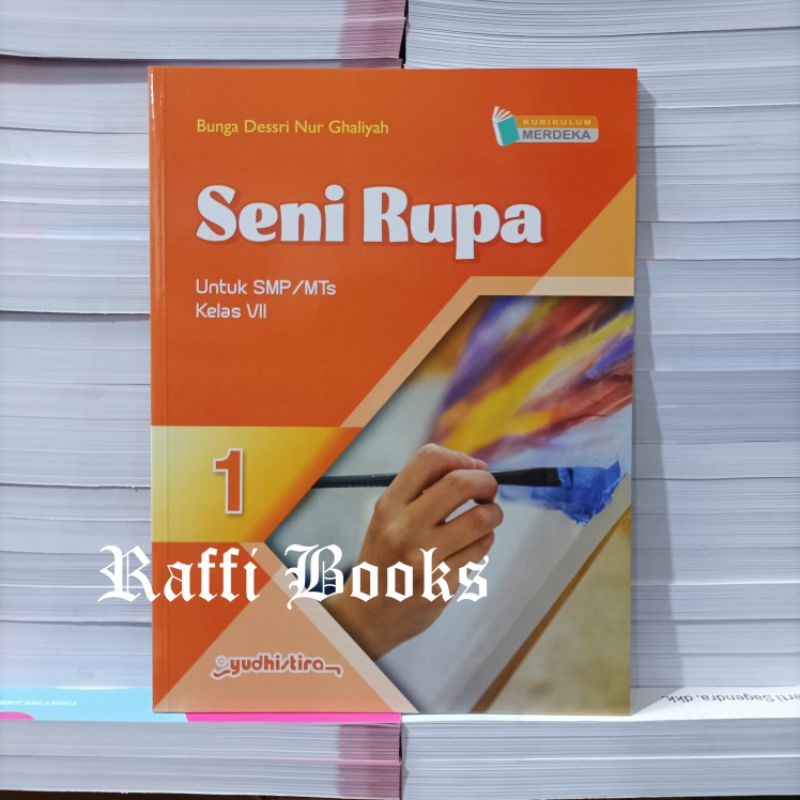 Jual Buku Seni Rupa Kelas 1/VII 7 SMP Yudhistira Kurikulum Merdeka ...