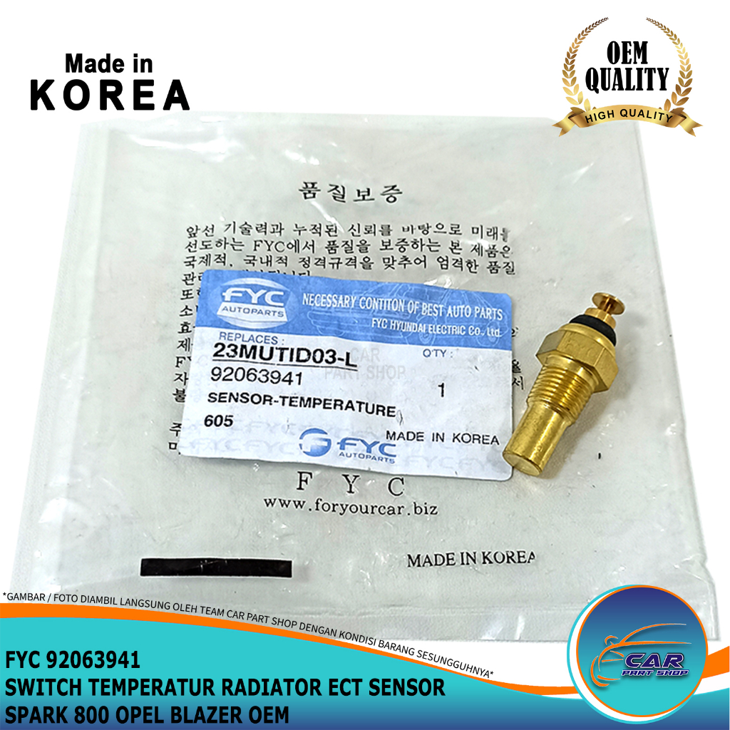 Jual SWITCH TEMPERATUR RADIATOR ECT SENSOR SPARK 800 OPEL BLAZER OEM ...
