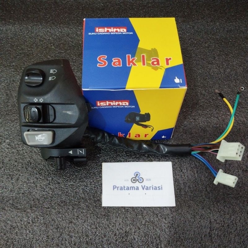 Jual Saklar kiri set Yamaha Mio Sporty / Mio Soul Karbu + Setelan Choke