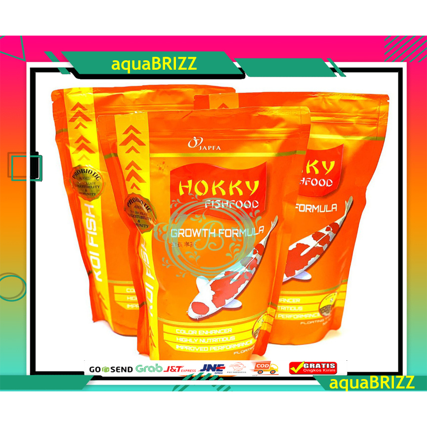 Jual Hokky Growth Formula Kg Pakan Ikan Hias Pelet Koi Fish Food Nutrisi Pertumbuhan Kg