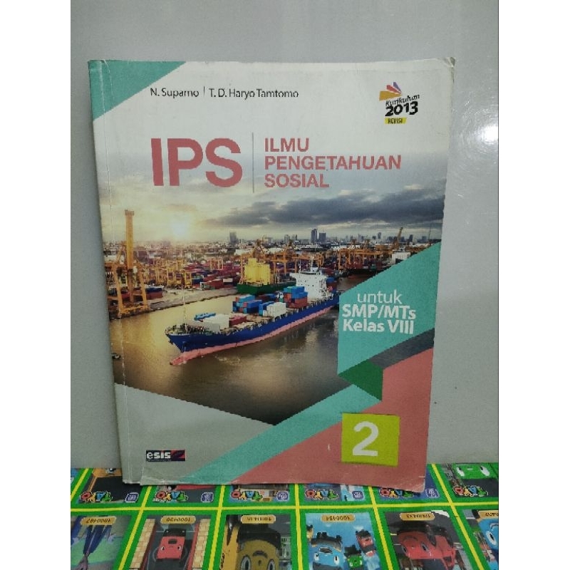 Jual Buku Ips Ilmu Pengetahuan Sosial Untuk Smp Kelas Vlll K 2013 Esis Shopee Indonesia 3801