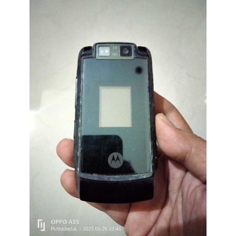 Jual Motorola Razr Maxx V6 Flip Bahan Original Mulus Jadul Langka Unik