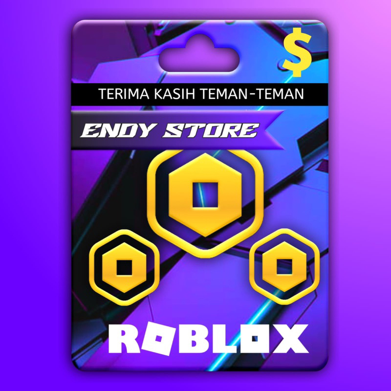 Jual Software Robuxs Roblox Gift Cards Robuk Roblok Murah | Shopee ...