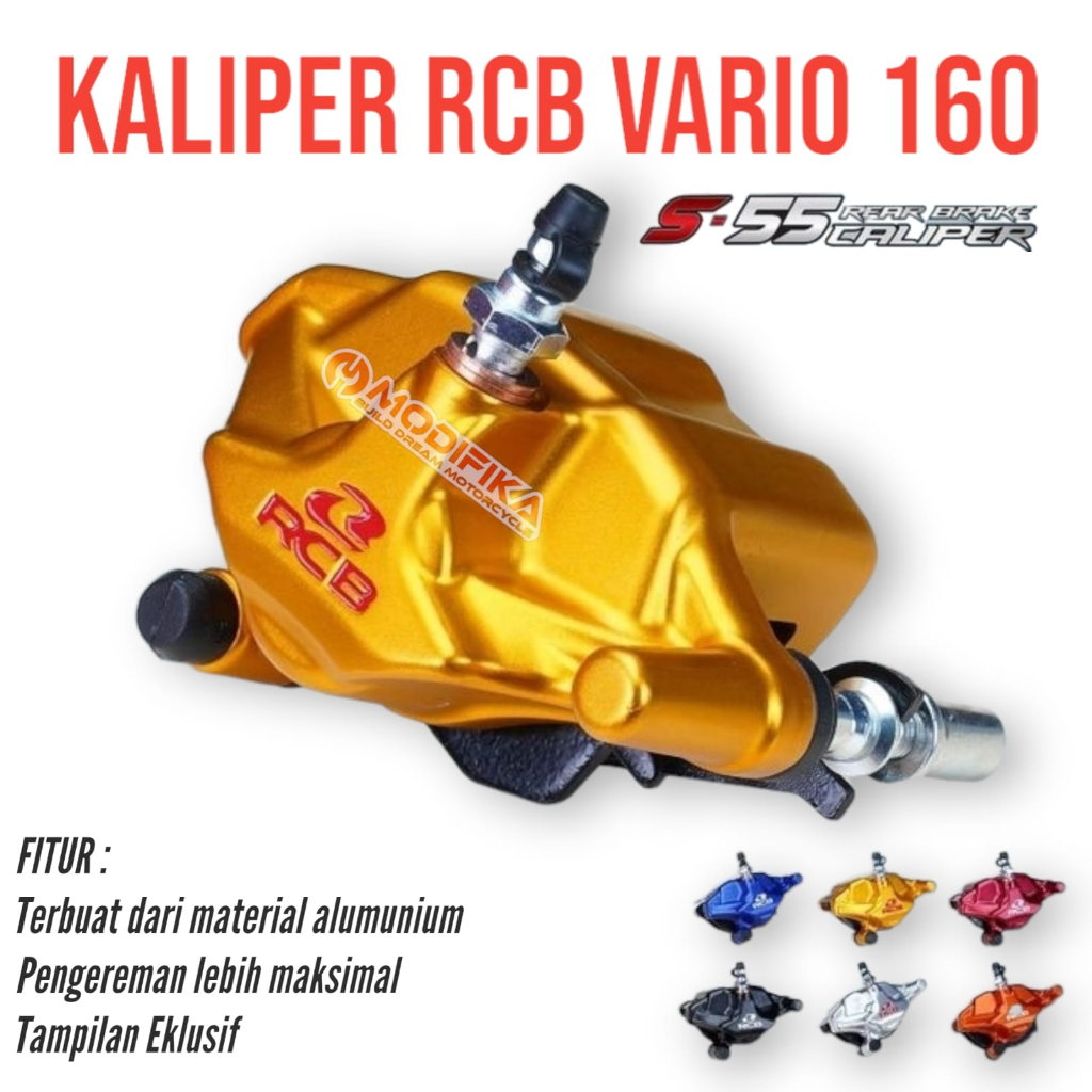Jual Kaliper Depan Kepala Babi RCB Racing Boy Untuk Pengereman Honda ...