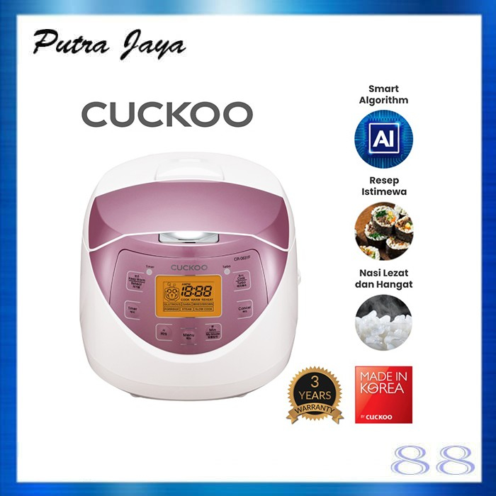Jual CUCKOO AllinOne Smart Rice Cooker CR0631F 1L No.1 In