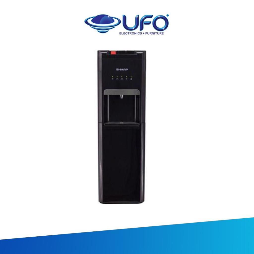 Jual SHARP SWD66EHLBS Standing Water Dispenser Bottom Loading | Shopee ...
