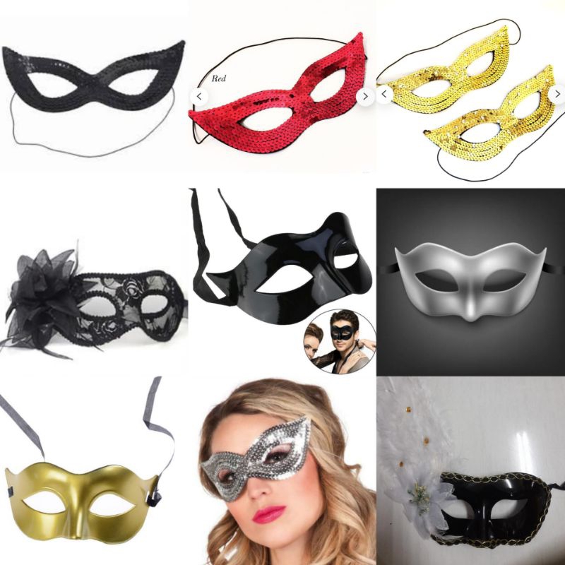 Jual Topeng Pesta Party Mask Topeng Pria Topeng Wanita Couple Topeng ...