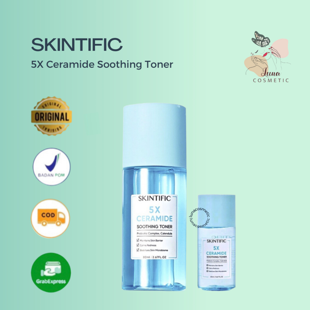 Jual SKINTIFIC 5X Ceramide Soothing Toner Skin Barrier Repair Toner