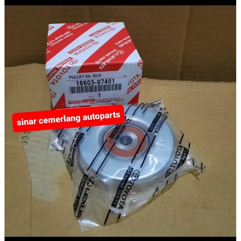 Jual pully pulley ac bearing bering tensioner ac toyota avanza xenia