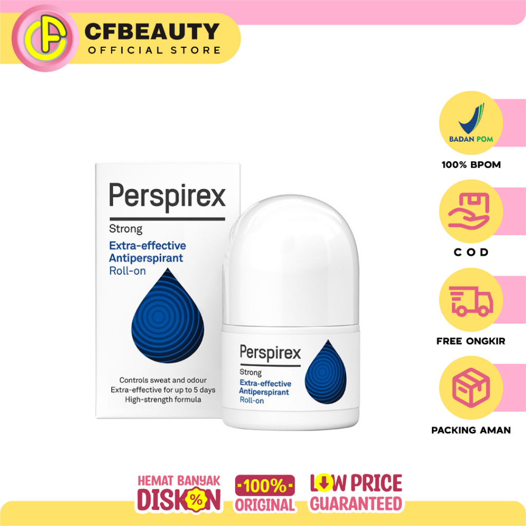 Jual Perspirex Strong Antiperspirant Roll On 20ml / Deodoran Tawas