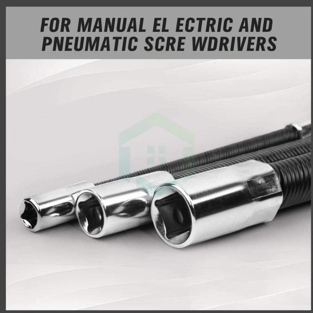 Jual Flexible Socket Extension Bar Set 1/2" 1/4" 3/8" Shaft Drive "10"8