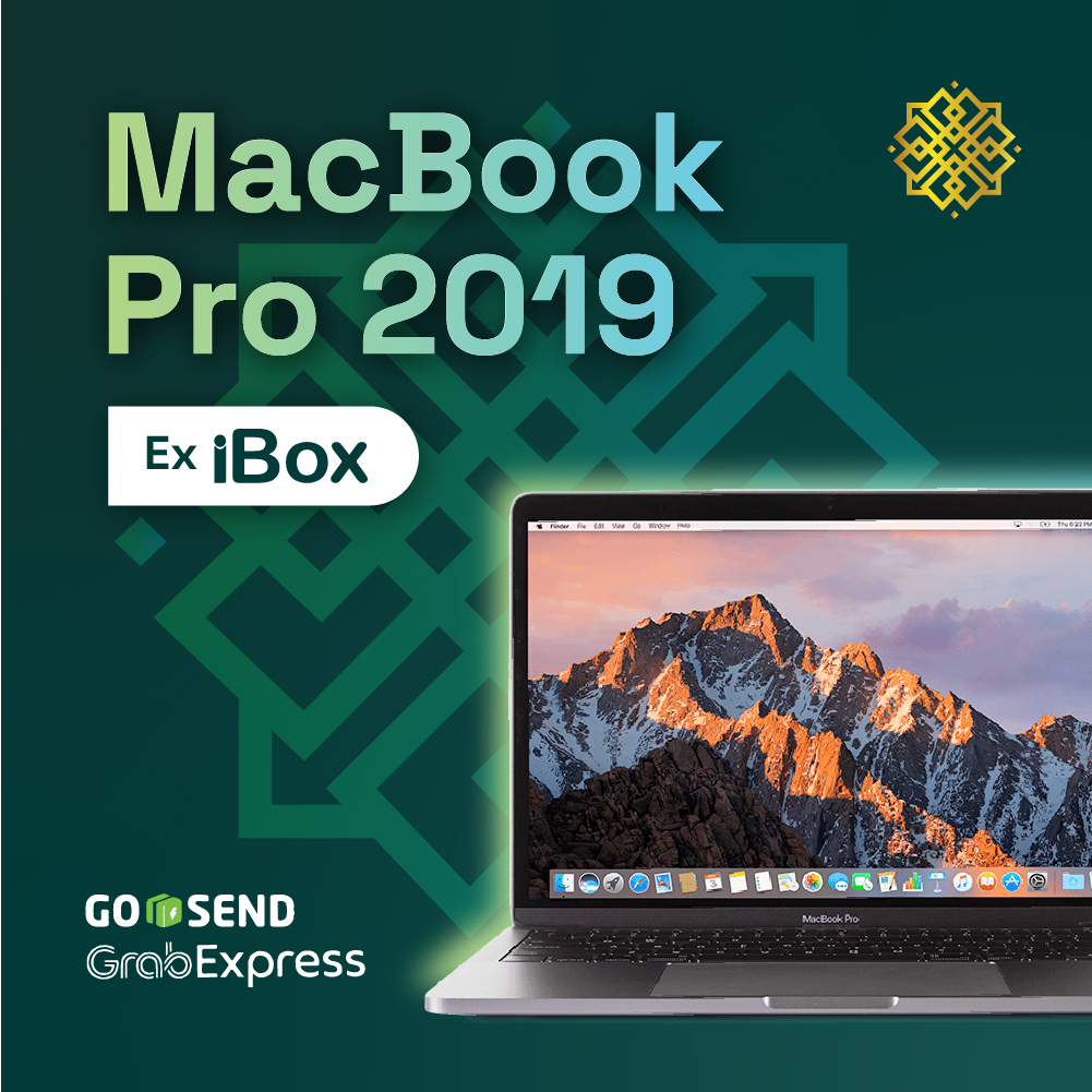 Jual Macbook PRO RETINA 2019 TOUCHBAR 13 INCH RAM 8/16GB SSD 128/256