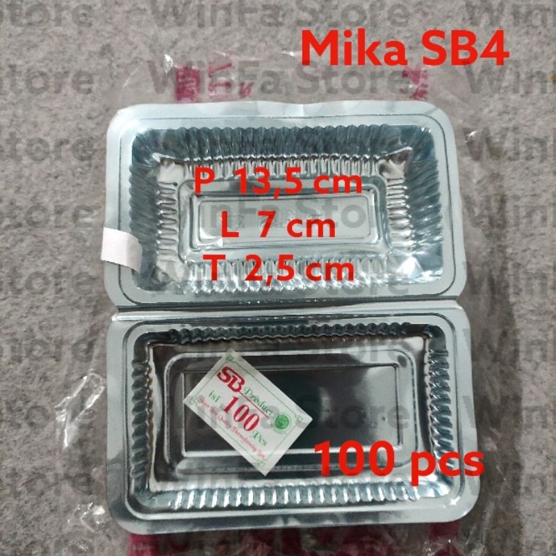 Jual Kotak Kue Makanan Mika Sb Sb Bening Mika Kue Kotak Plastik