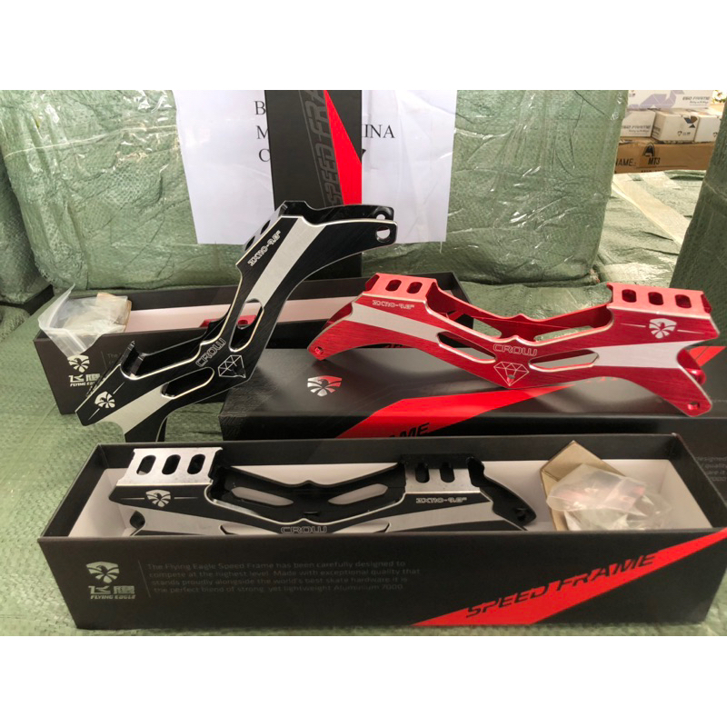 Jual frame sepatu roda inline skate crow frame 3x110mm | Shopee Indonesia