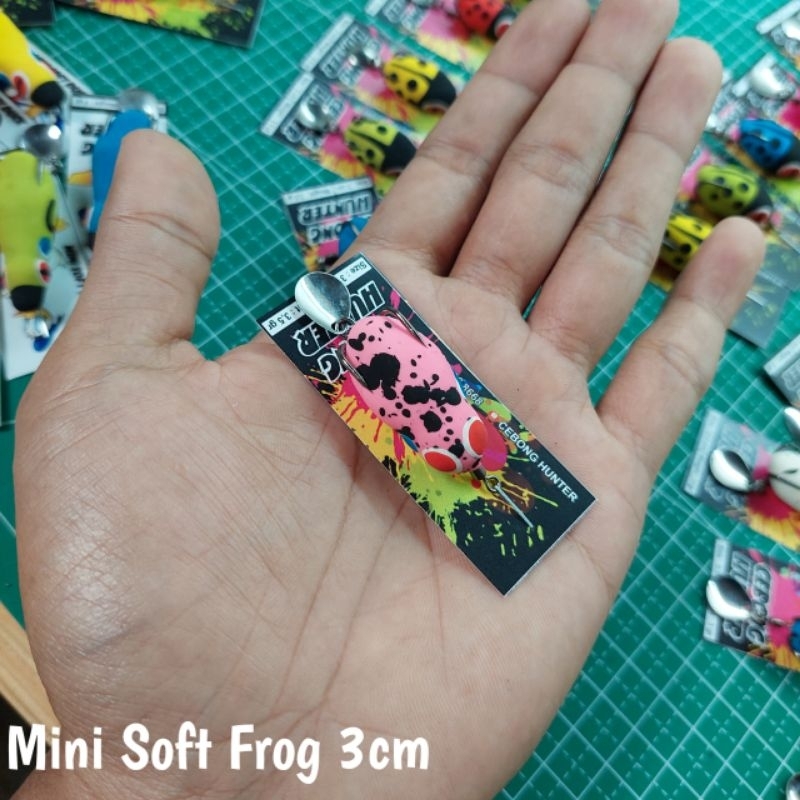Jual Mini Soft Frog 3cm | Shopee Indonesia