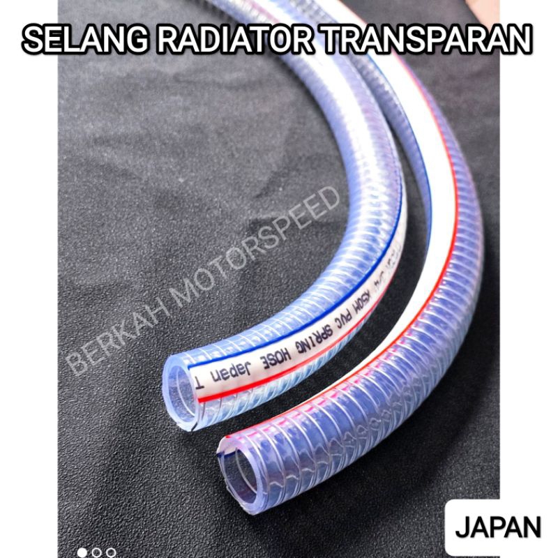 Jual [PROMO] SELANG RADIATOR BENING TRANSPARAN JAPAN LAPIS KAWAT ...