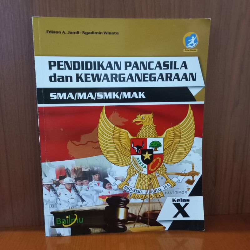 Jual Pendidikan Pancasila Dan Kewarganegaraan SMA/MA/SMK/MAK Kelas X 10 ...