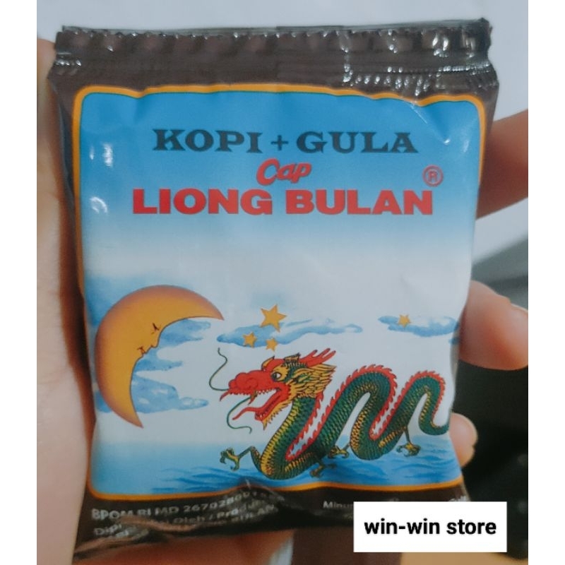 Jual (20pcs) Kopi Liong Bulan Bogor Super Plus Gula Minuman Sachet