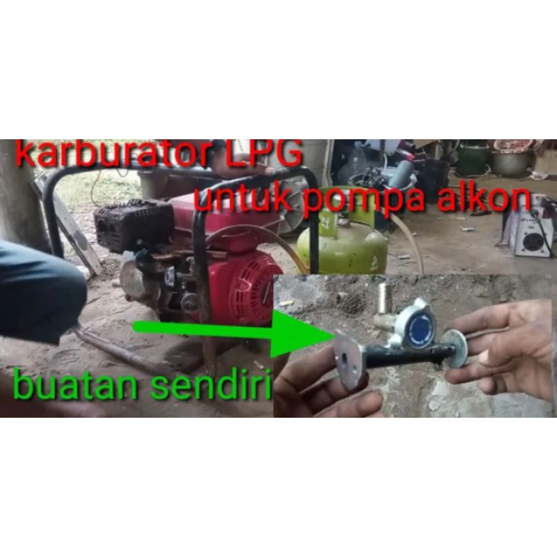 Jual Carburator converter BBG Assy Gas LPG,Buatan sendiri, dipakai di