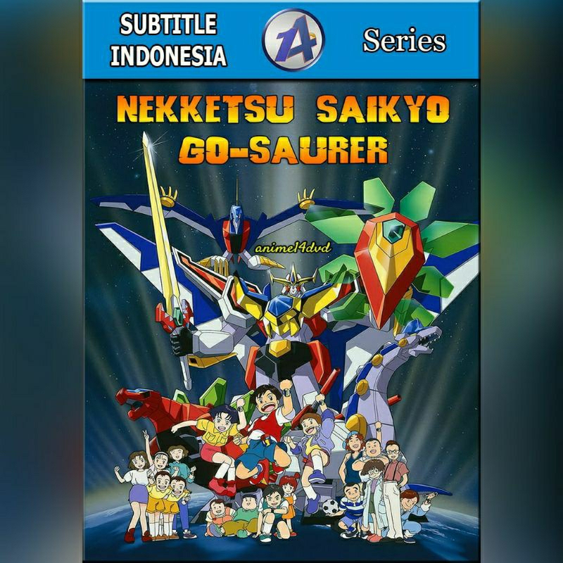 Jual Nekketsu Saikyo Go Saurer Subtitle Indonesia Anime Series