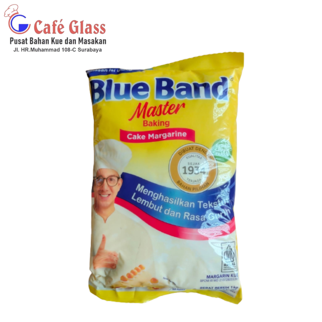 Jual Blue Band Master Baking Cake Margarine 1Kg | Shopee Indonesia