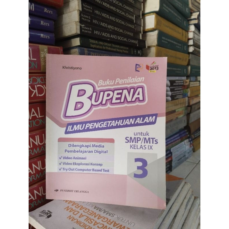 Jual Buku Penilaian Bupena IPA Untuk SMP Kelas 9 Edisi Revisi Kurikulum ...