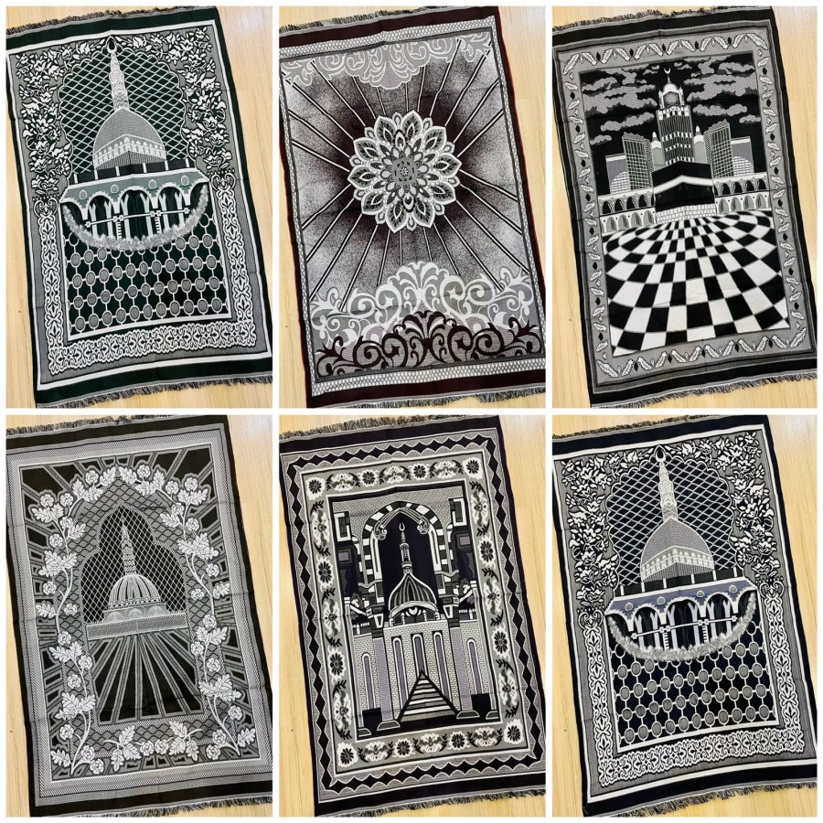 SAJADAH TENUN TIJARAH KISWAH BESAR 70X110CM