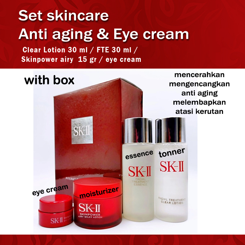 Skincare Sk Ii Untuk Pemula