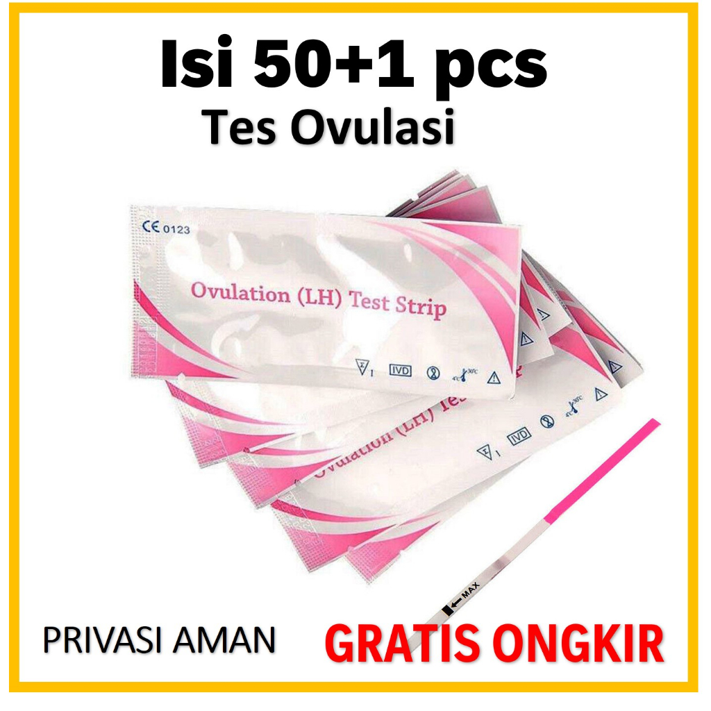 Jual Tes Ovulasi Pcs Tes Kesuburan Lh Ovulation Test Paket