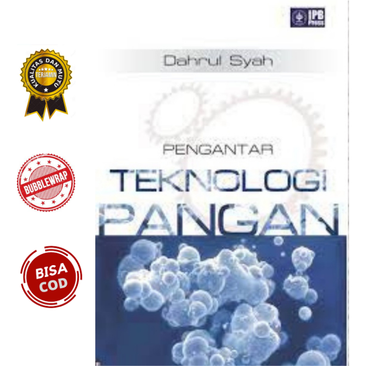 Jual Buku Pengantar Teknologi Pangan - Dahrul Syah | Shopee Indonesia