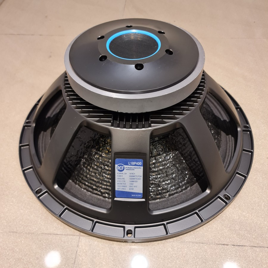 Woofer Professionale RCF L18P400 18 Pollici – 2000W Continui, Cono In Fibra Caricata