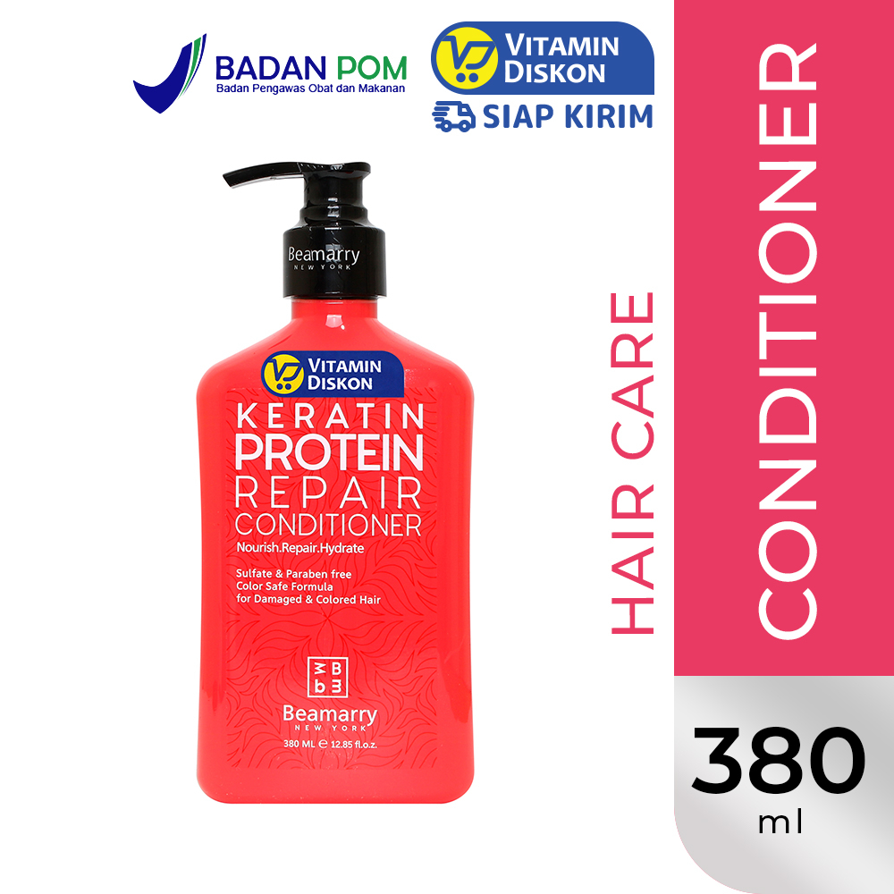 Jual BEAMARRY CONDITIONER KERATIN PROTEIN REPAIR 380ML Shopee Indonesia