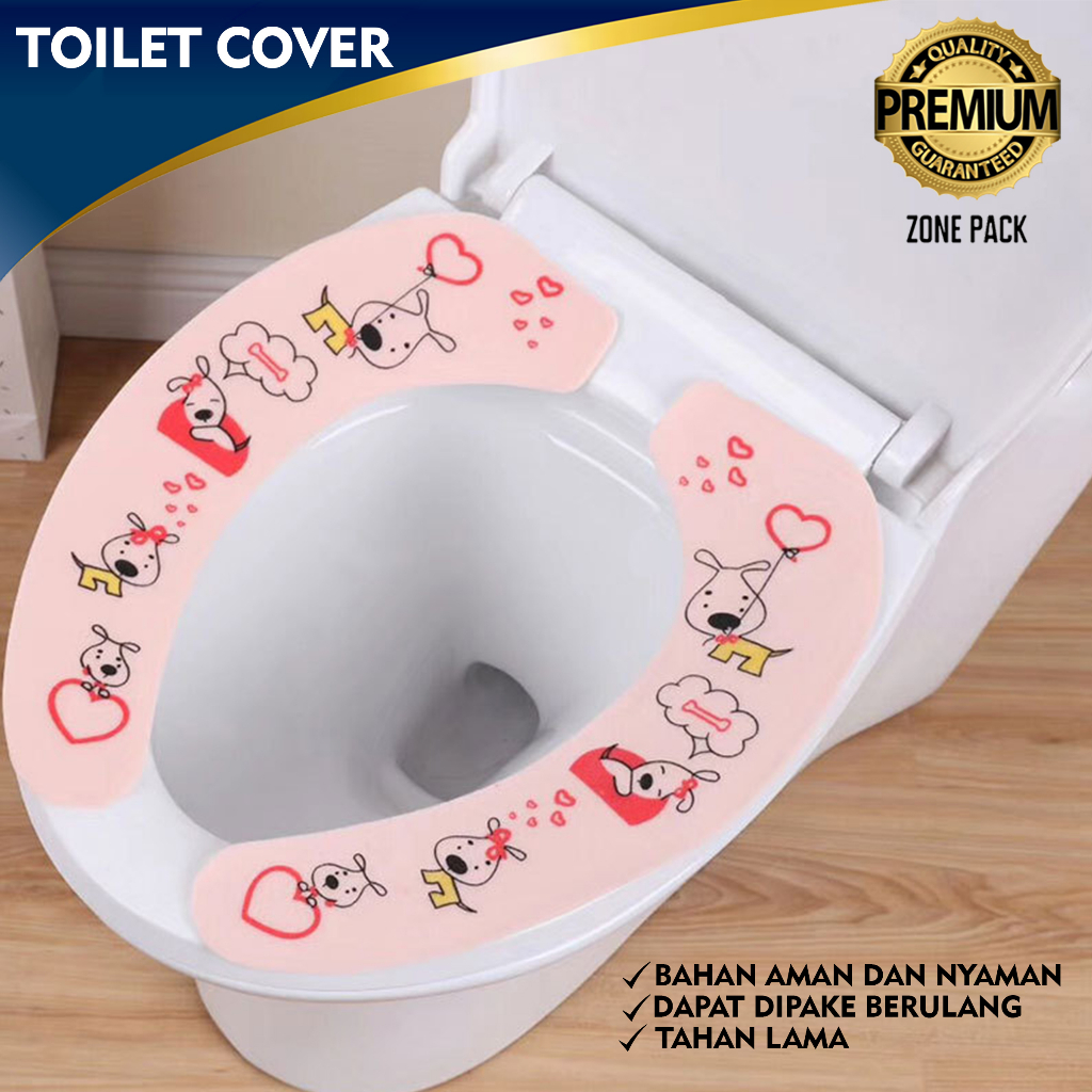 Jual Toilet Cover Alas Dudukan Closet Motif Cover Dudukan Toilet Closet Wc Penutup Cover